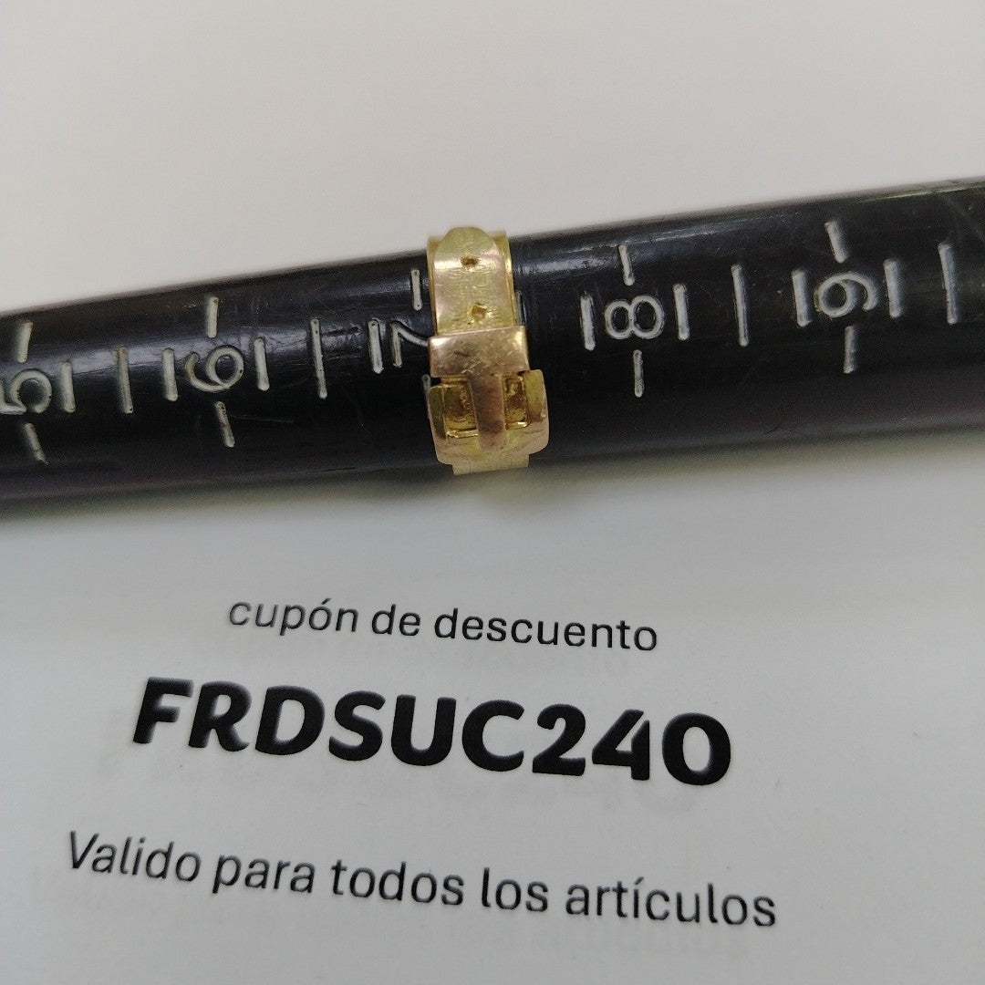 ANILLO ORO 10 K 2.9 GRMS (SEMINUEVO)