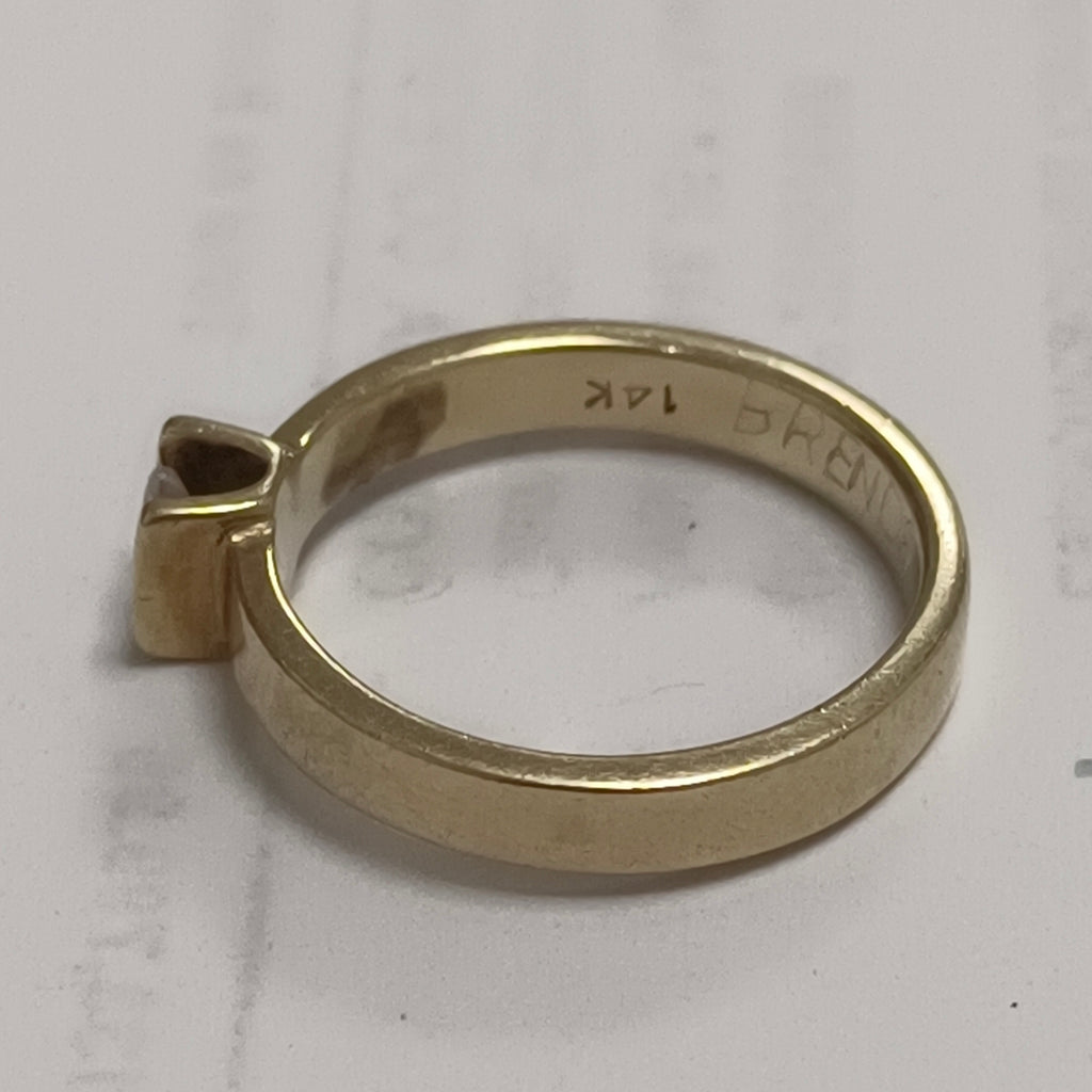 ANILLO ORO 14 K 3.8 GRMS (SEMINUEVO)