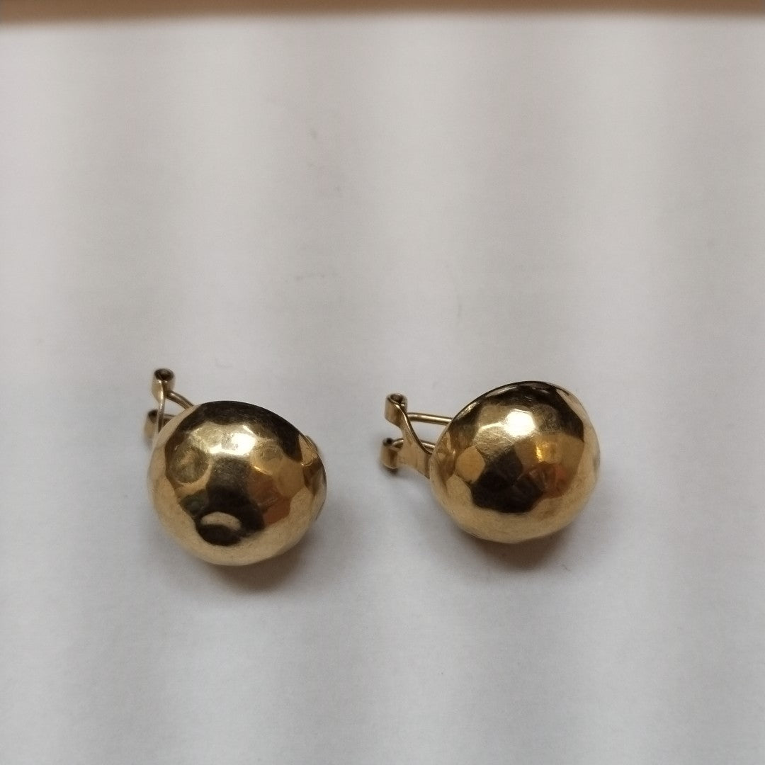 ARETES PAR ORO 14 K 4,00 GRMS (SEMINUEVO)