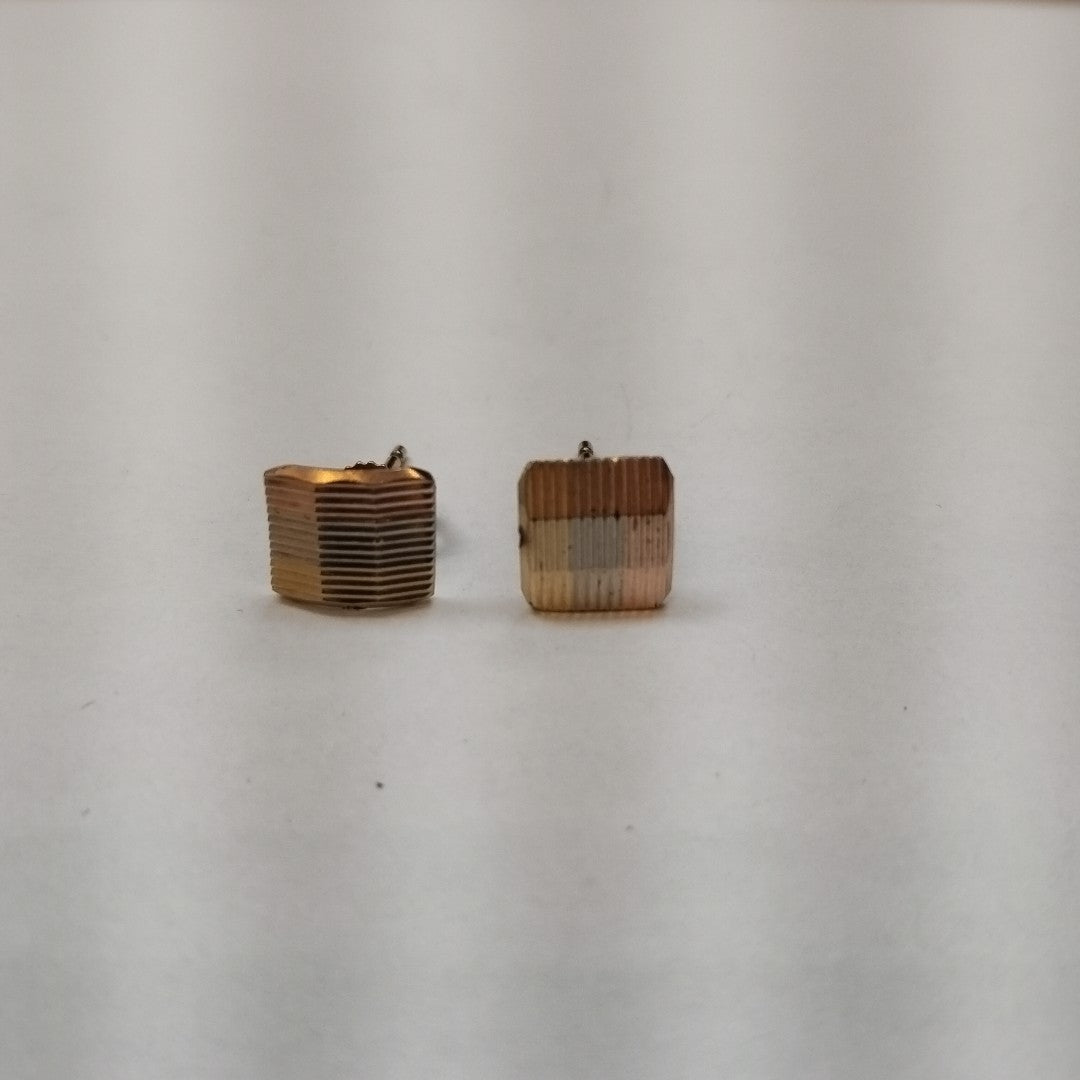 ARETES PAR ORO 14 K 1.6 GRMS (SEMINUEVO)