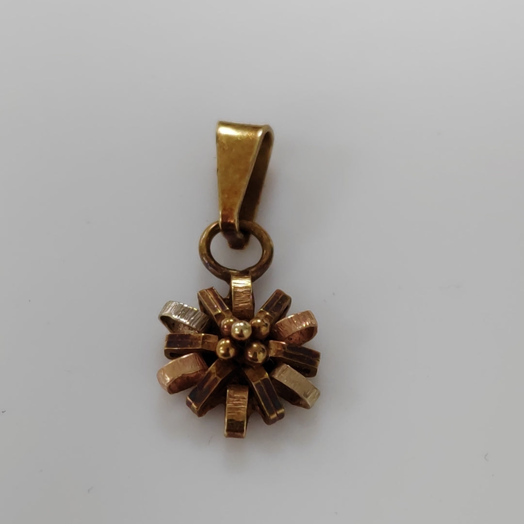 DIJE ORO, ORO COMBINADO 14 K 0.7 GRMS (SEMINUEVO)