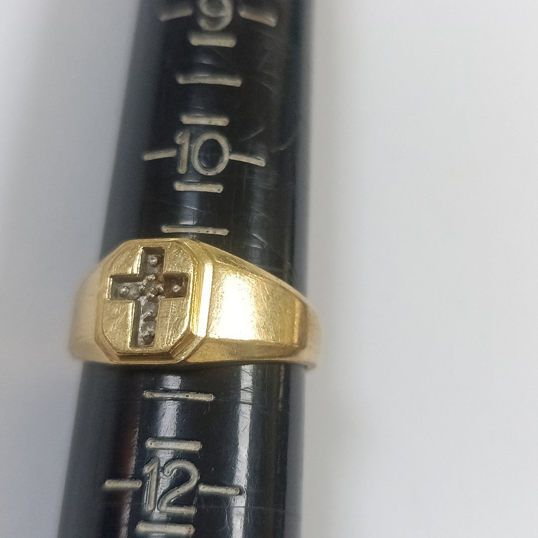 ANILLO ORO 10 K 4 GRMS (SEMINUEVO)