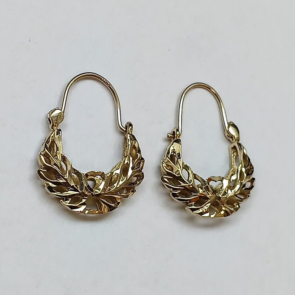 ARETES PAR ORO 10 K 2 GRMS (SEMINUEVO)