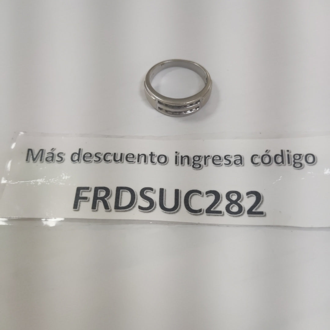 ANILLITO ORO, ORO BLANCO 10 K 5.2 GRMS (SEMINUEVO)