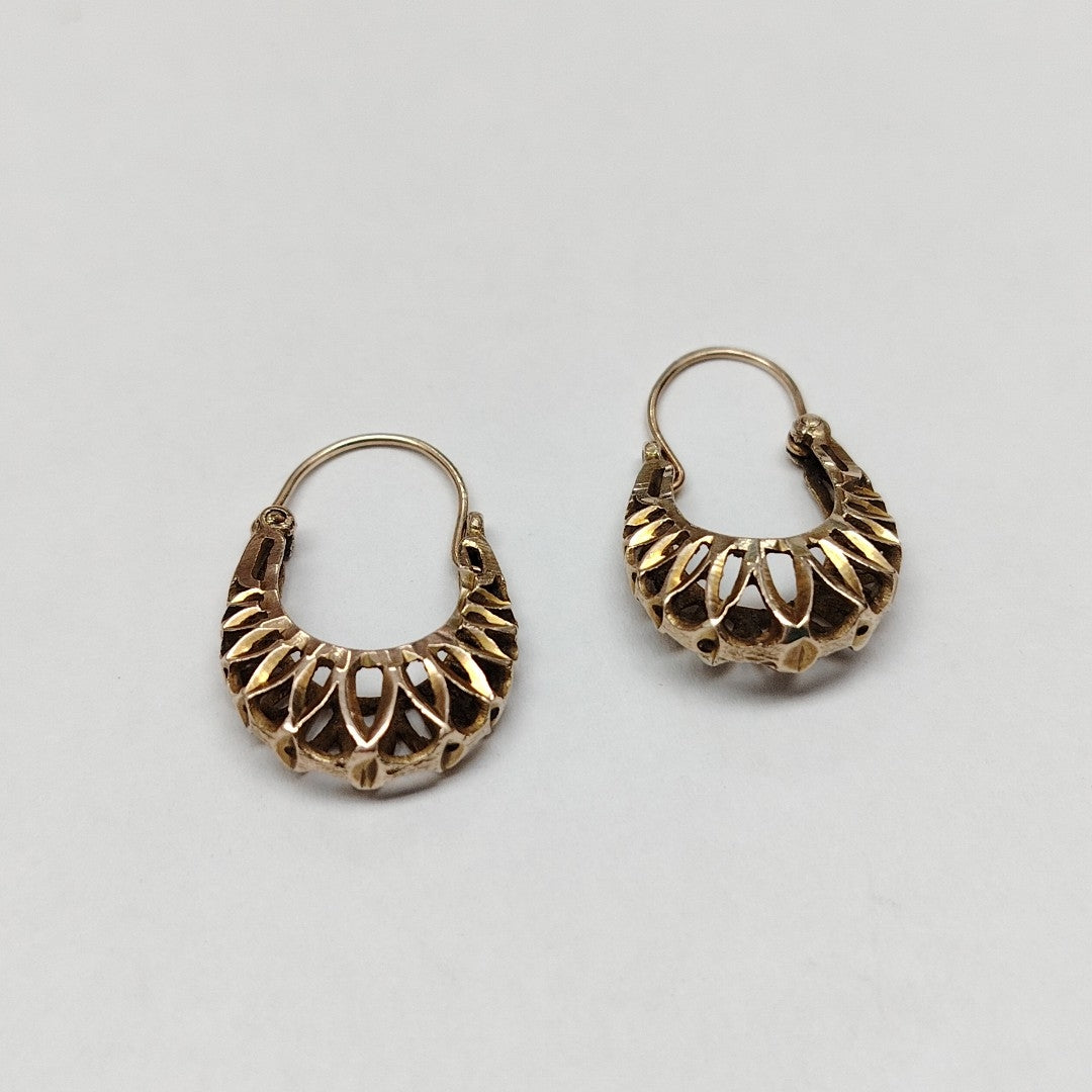ARETES PAR ORO 10 K 2.5 GRMS (SEMINUEVO)
