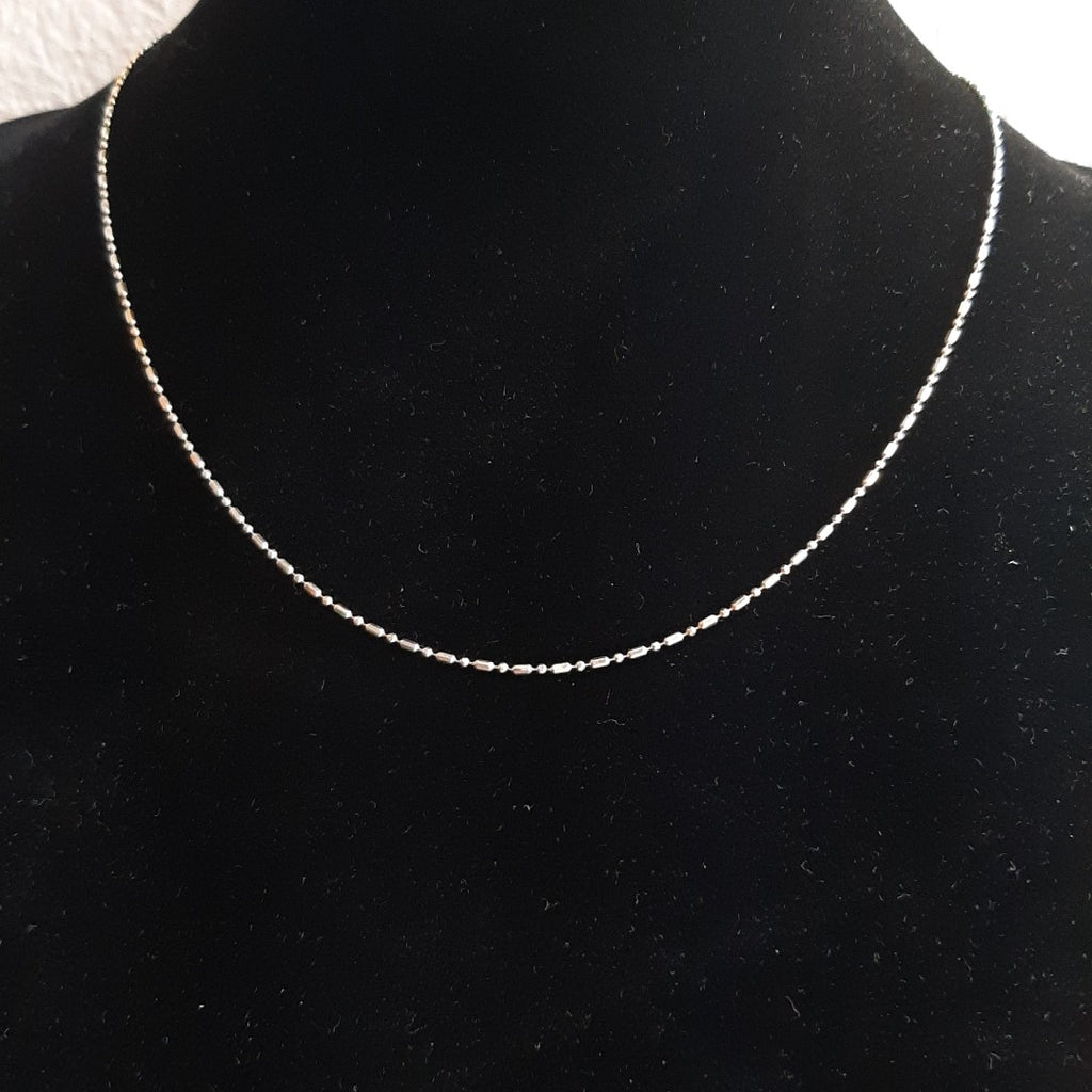 CADENA ORO COMBINADO 14 K 2.4 GRMS (SEMINUEVO)