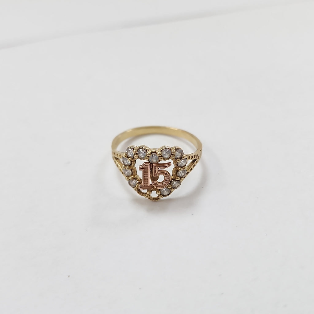 ANILLO ORO 14 K 2 GRMS (SEMINUEVO)