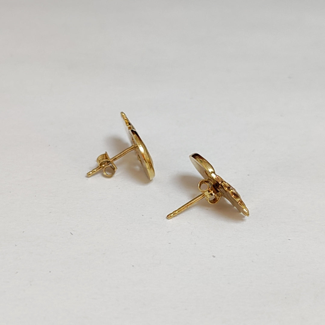 BROQUELES PAR ORO 14 K 3.2 GRMS (SEMINUEVO)
