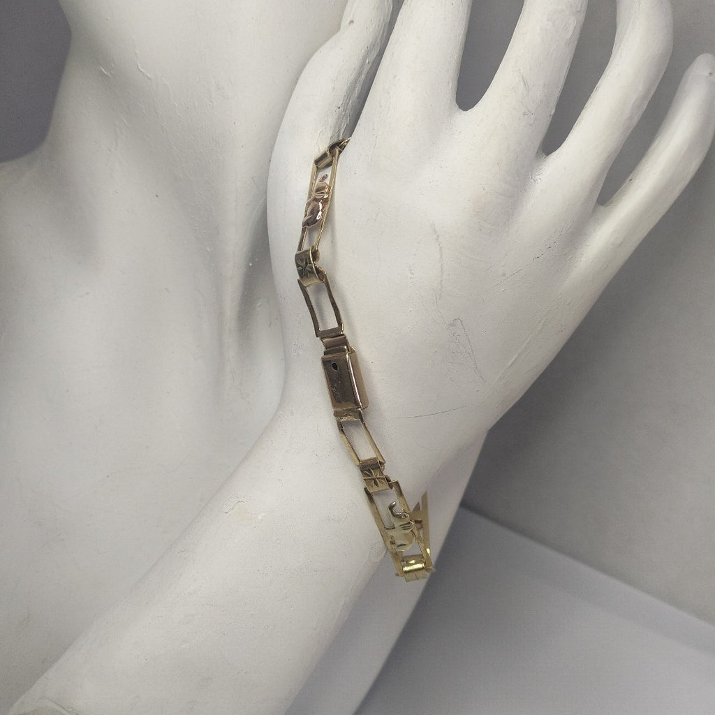 PULSERA ORO 10 K 6.4 GRMS (SEMINUEVO)