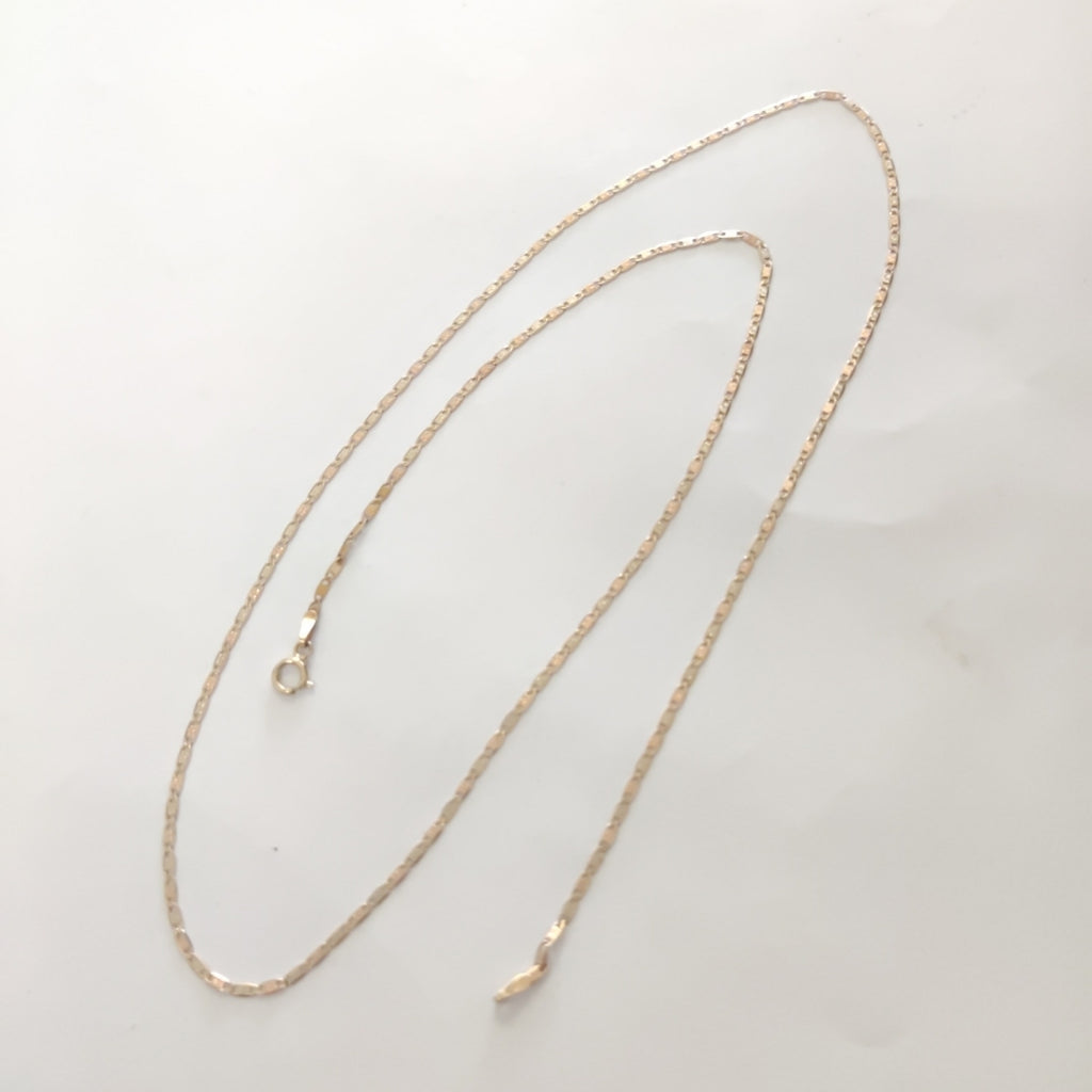 CADENA ORO 14 K 2.5 GRMS (SEMINUEVO)
