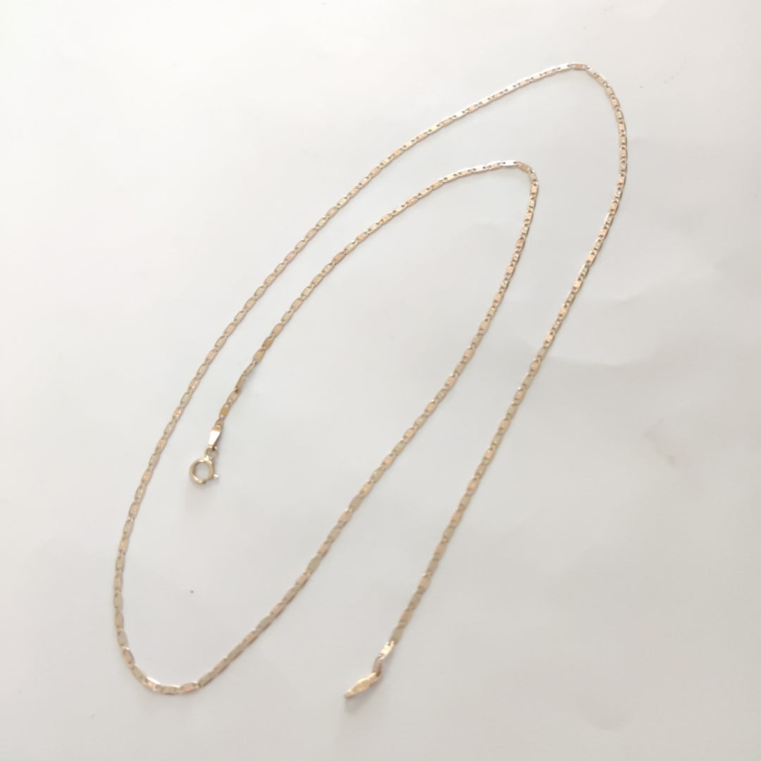 CADENA ORO 14 K 2.5 GRMS (SEMINUEVO)