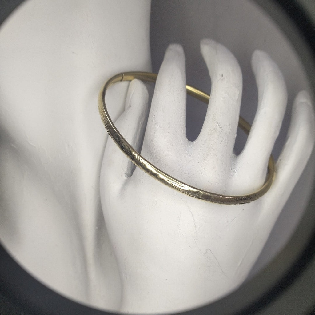 PULSERA RIGIDA ORO 10 K 4,90 GRMS (SEMINUEVO)