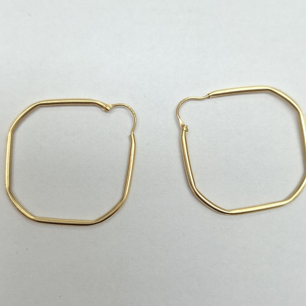 ARRACADAS PAR ORO 14 K 2.4 GRMS (SEMINUEVO)