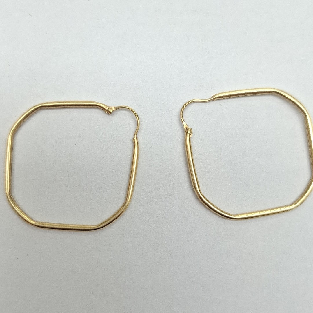 ARRACADAS PAR ORO 14 K 2.4 GRMS (SEMINUEVO)