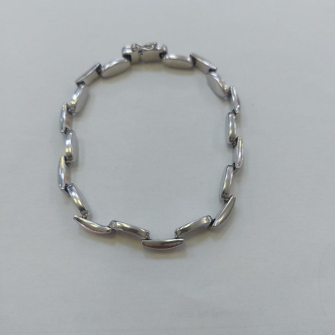 PULSERA ORO, ORO BLANCO 14 K 11.5 GRMS (SEMINUEVO)