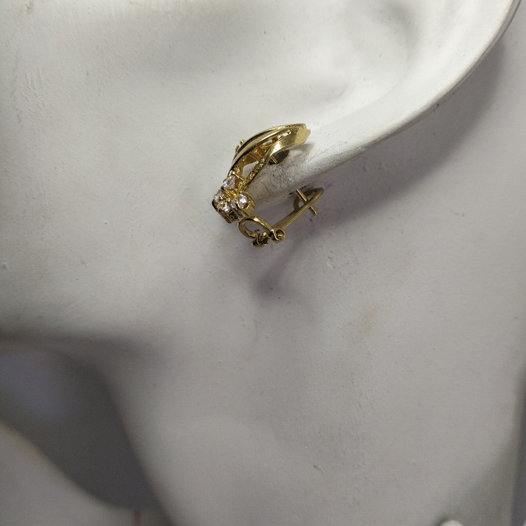 ARETES PAR ORO 14 K 4.6 GRMS (SEMINUEVO)