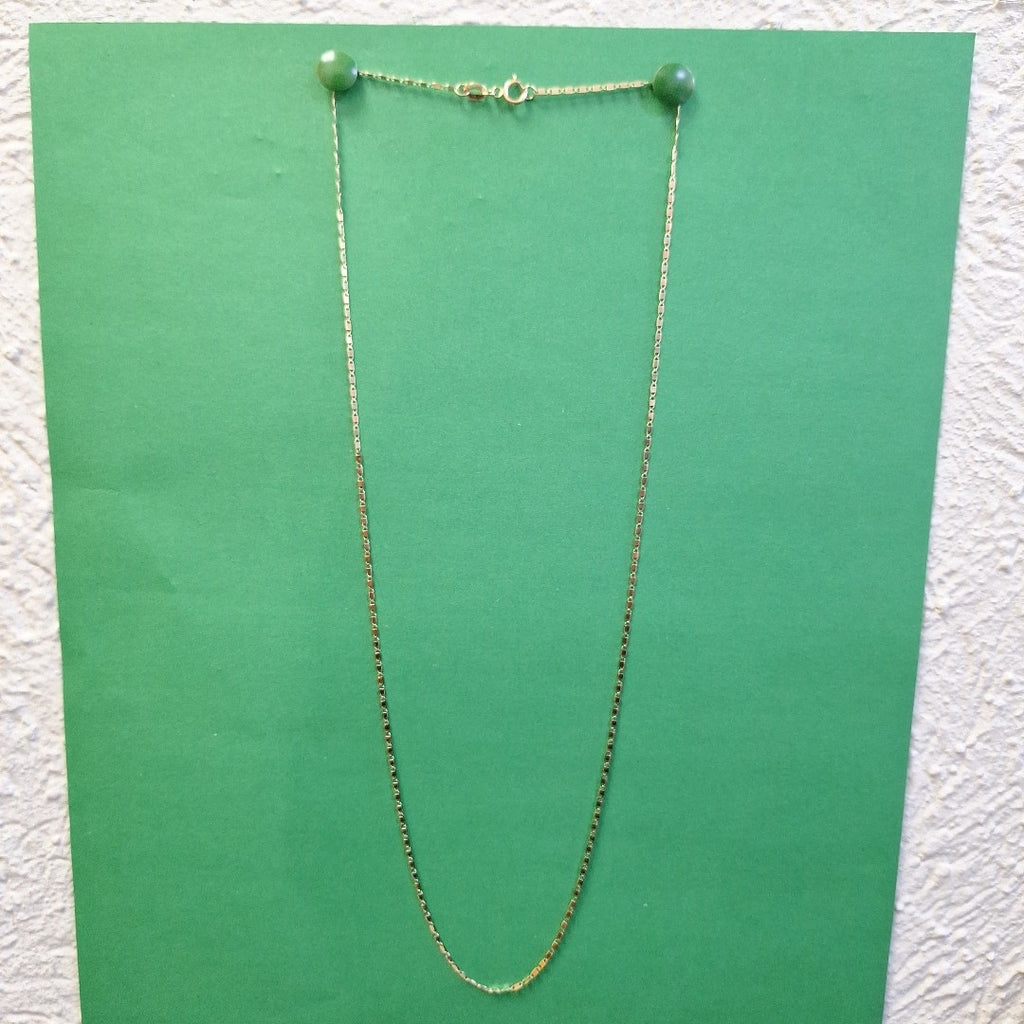 CADENA TEJIDO MARINERO 2.11GR 55 CM (NUEVO)
