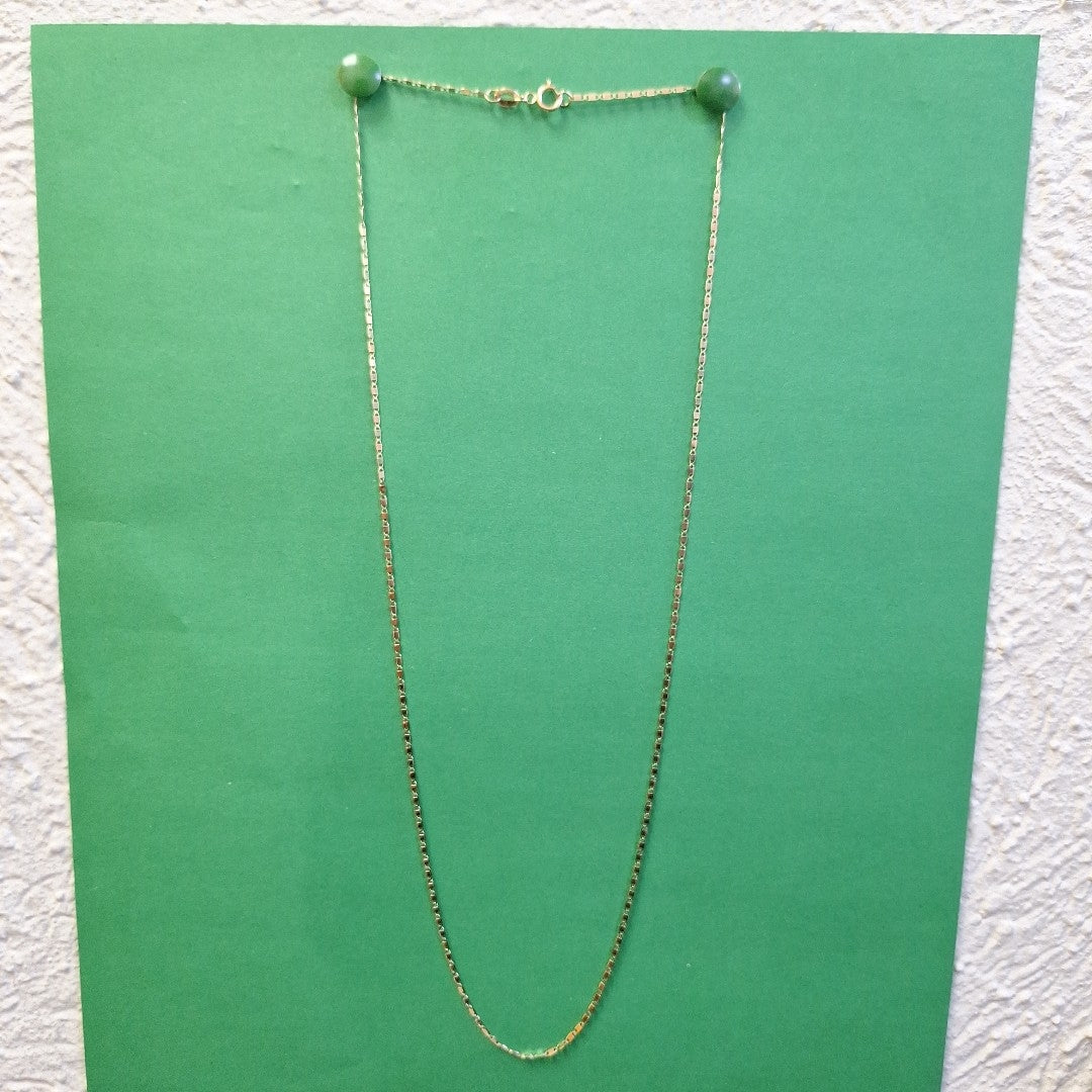 CADENA TEJIDO MARINERO 2.11GR 55 CM (NUEVO)