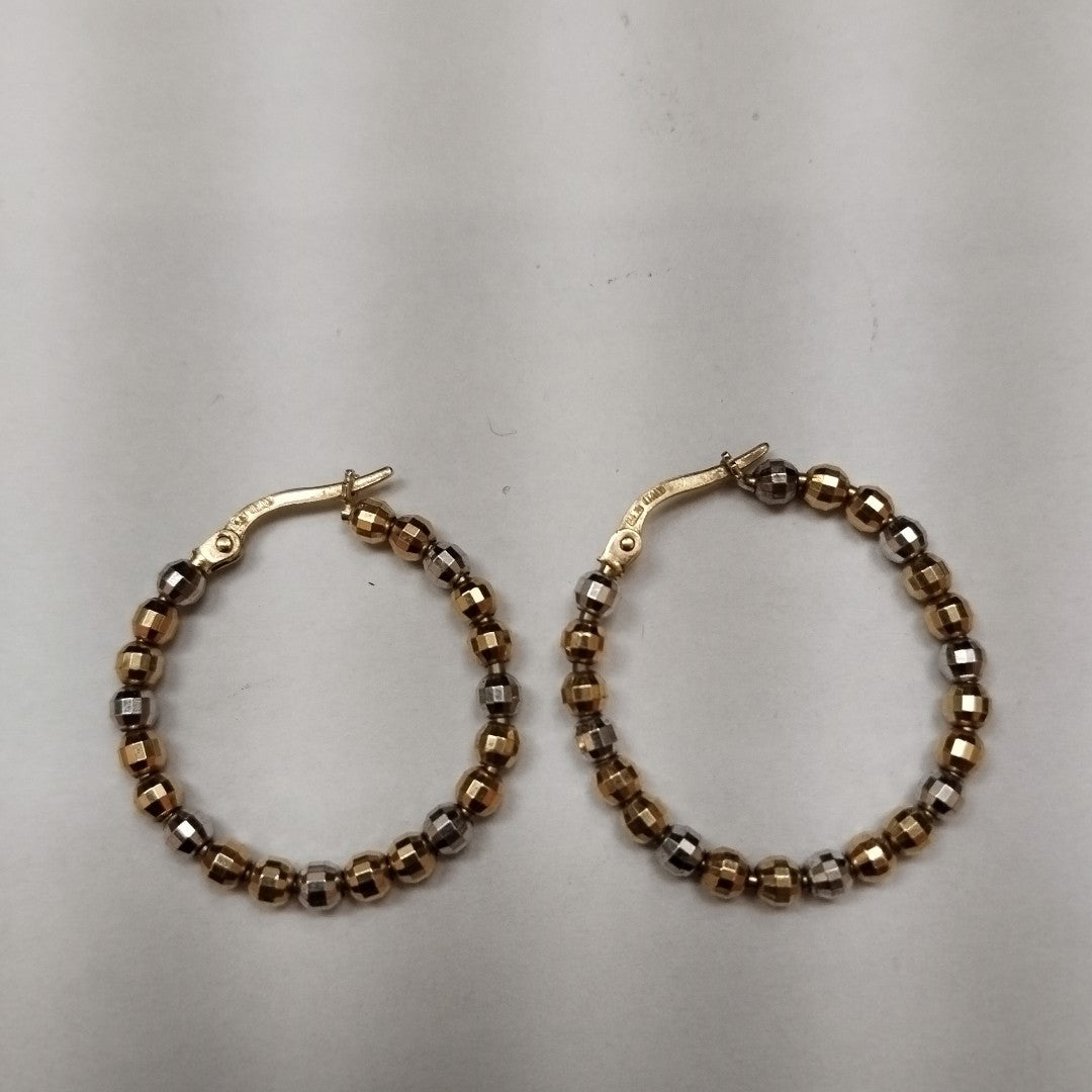 ARRACADAS PAR ORO 14 K 4,60 GRMS (SEMINUEVO)