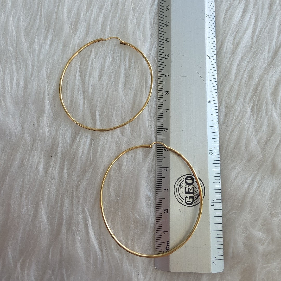 ARRACADAS PAR ORO 10 K 2.8 GRMS (SEMINUEVO)