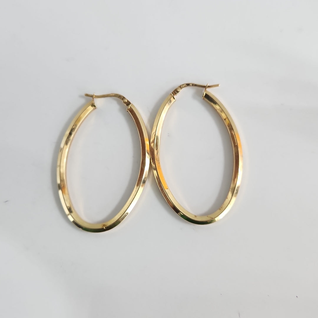 ARRACADAS PAR ORO 14 K 2.7 GRMS (SEMINUEVO)