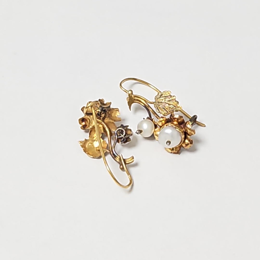ARETES PAR ORO 8 K 2,40 GRMS (SEMINUEVO)