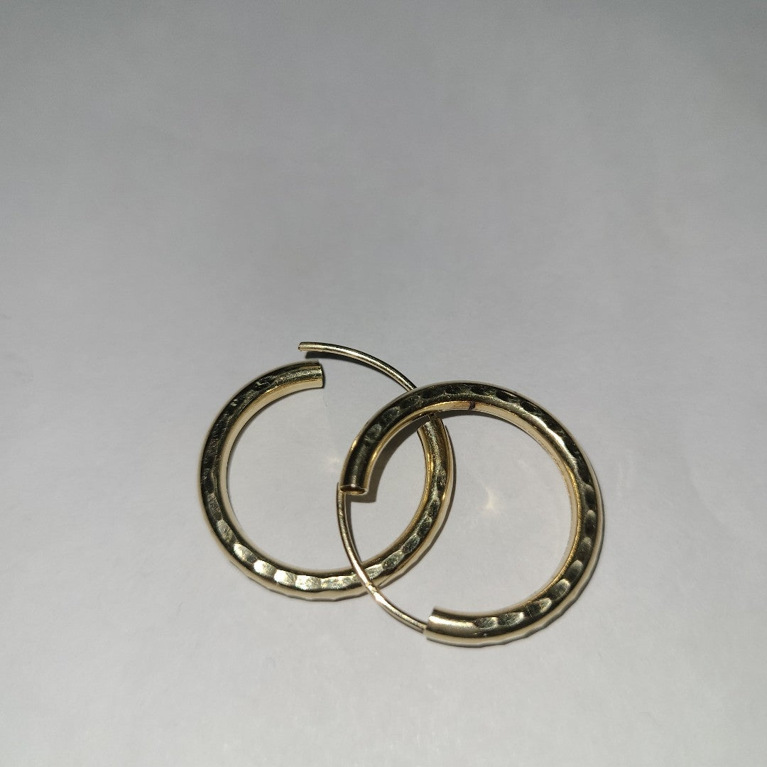 ARRACADAS PAR ORO 14 K 1.9 GRMS (SEMINUEVO)