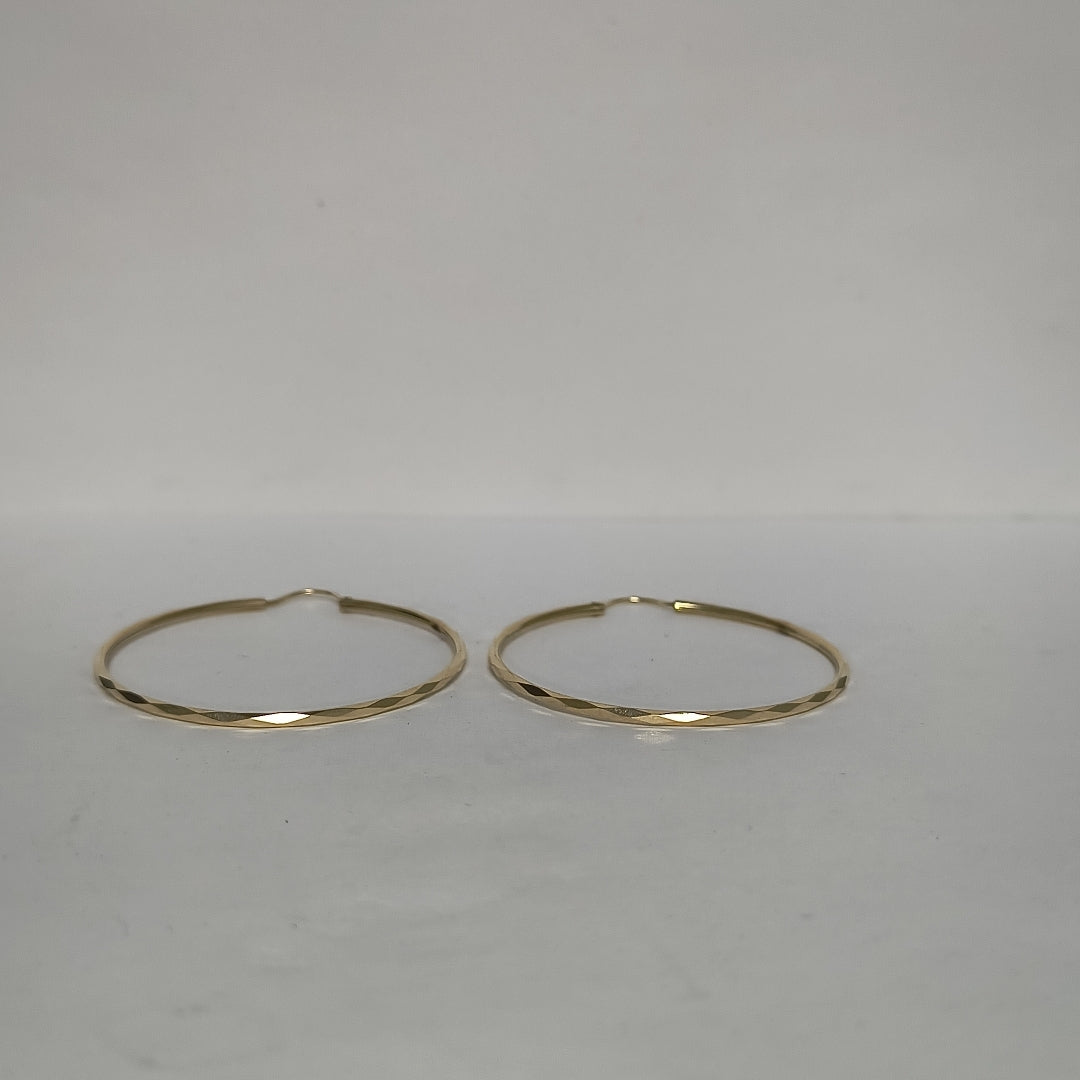 ARRACADAS PAR ORO 14 K 3.4 GRMS (SEMINUEVO)