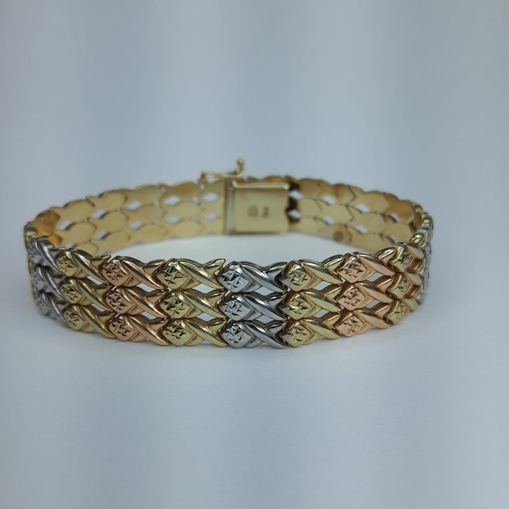 PULSERA ORO 14 K 19,20 GRMS (SEMINUEVO)