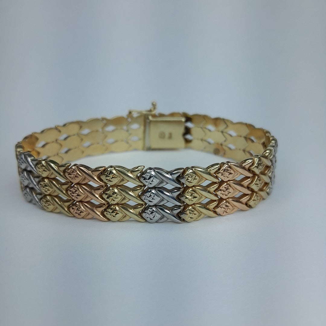 PULSERA ORO 14 K 19,20 GRMS (SEMINUEVO)