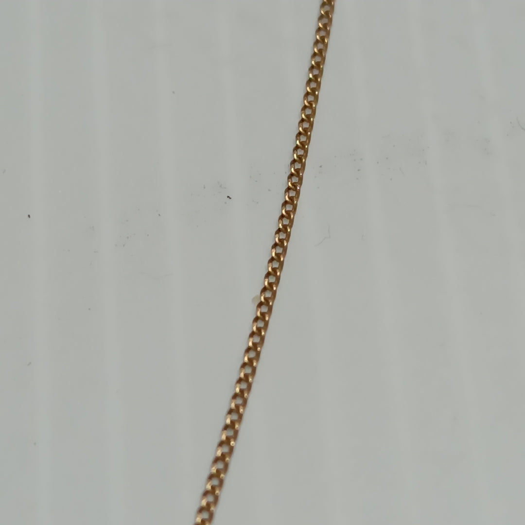 CADENA ORO 10 K 0,90 GRMS (SEMINUEVO)