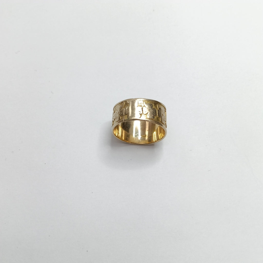 ARGOLLA DE LA SUERTE ORO 14 K 4.9 GRMS (SEMINUEVO)