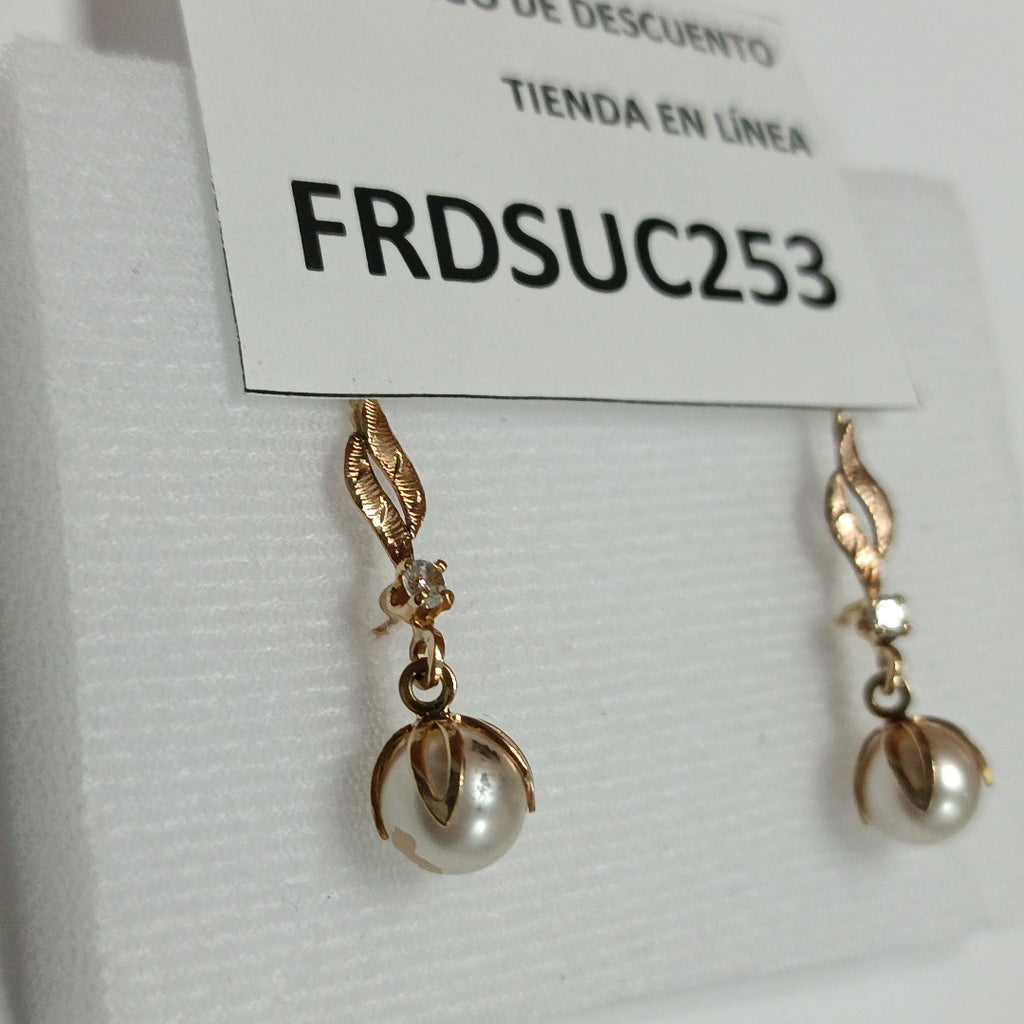 ARETES PAR ORO 8 K 3,00 GRMS (SEMINUEVO)
