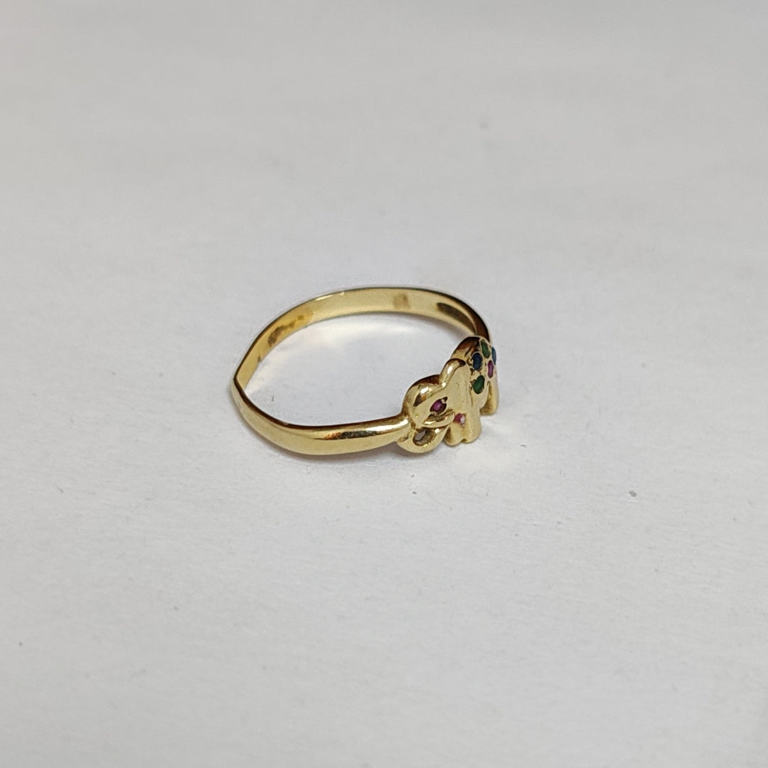 ANILLITO ORO 14 K 1.4 GRMS (SEMINUEVO)