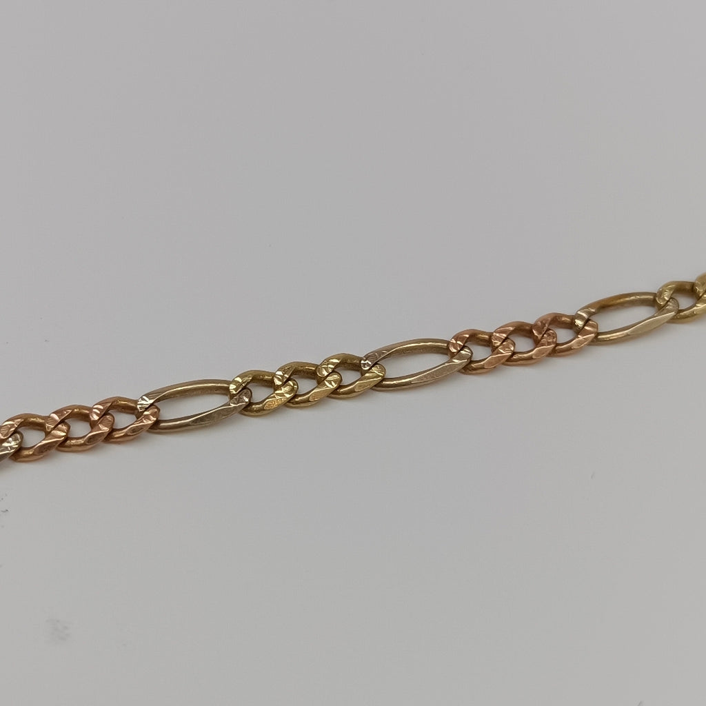 CADENA ORO, ORO COMBINADO 10 K 7.2 GRMS (SEMINUEVO)