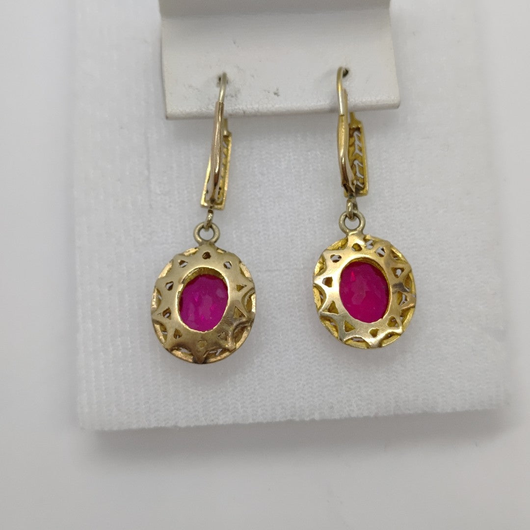 ARETES PAR ORO 14 K 4.6 GRMS (SEMINUEVO)