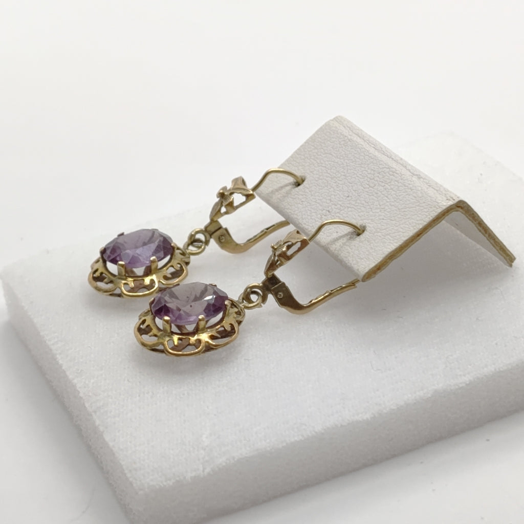 ARETES PAR ORO 10 K 4.2 GRMS (SEMINUEVO)
