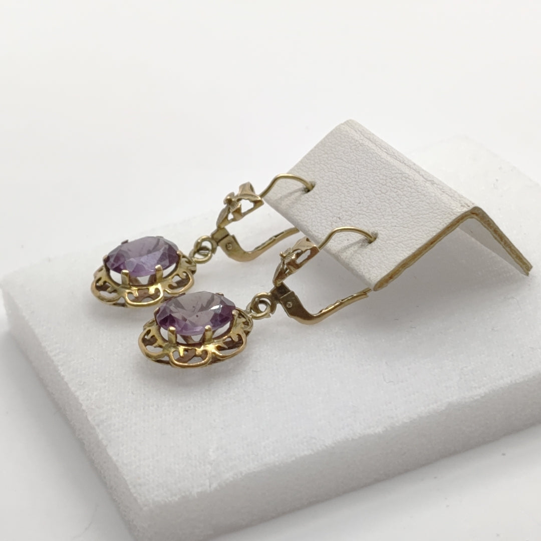 ARETES PAR ORO 10 K 4.2 GRMS (SEMINUEVO)