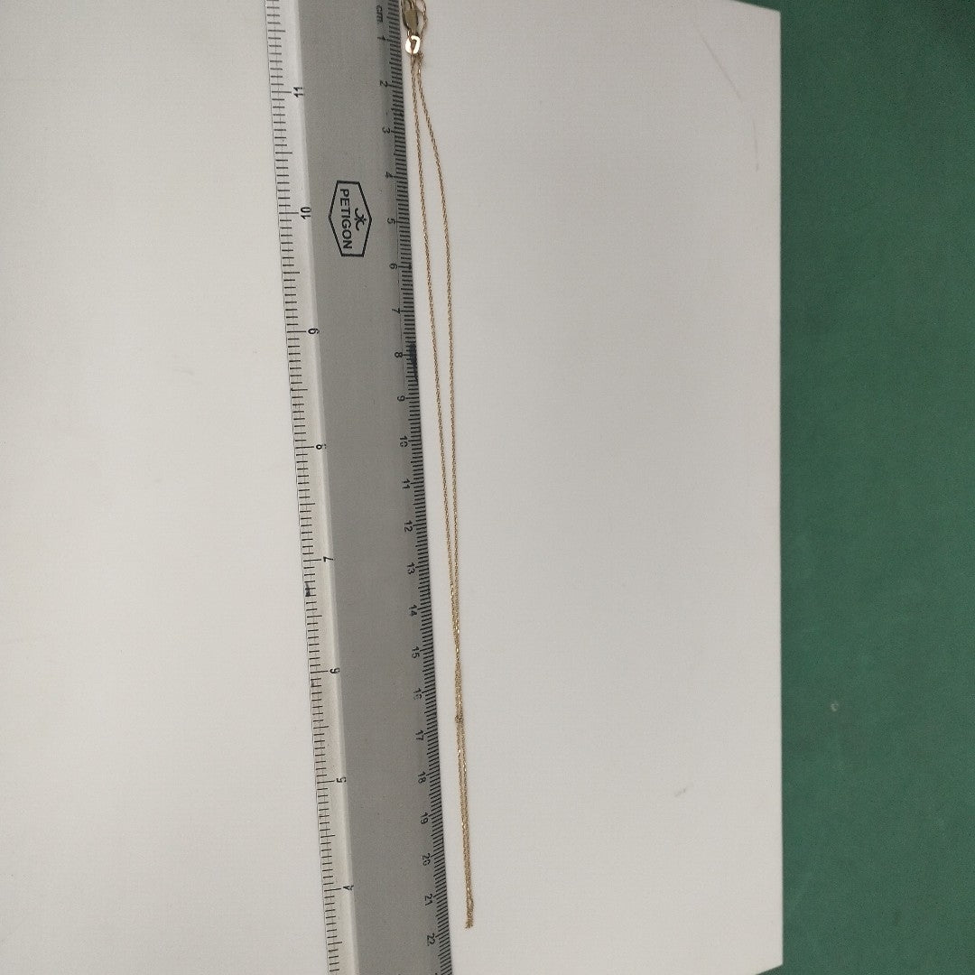 CADENA ORO 14 K 1,20 GRMS (SEMINUEVO)