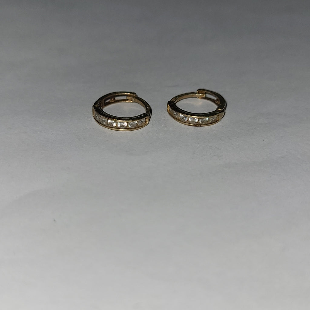 ARRACADAS PAR ORO 10 K 0.6 GRMS (SEMINUEVO)