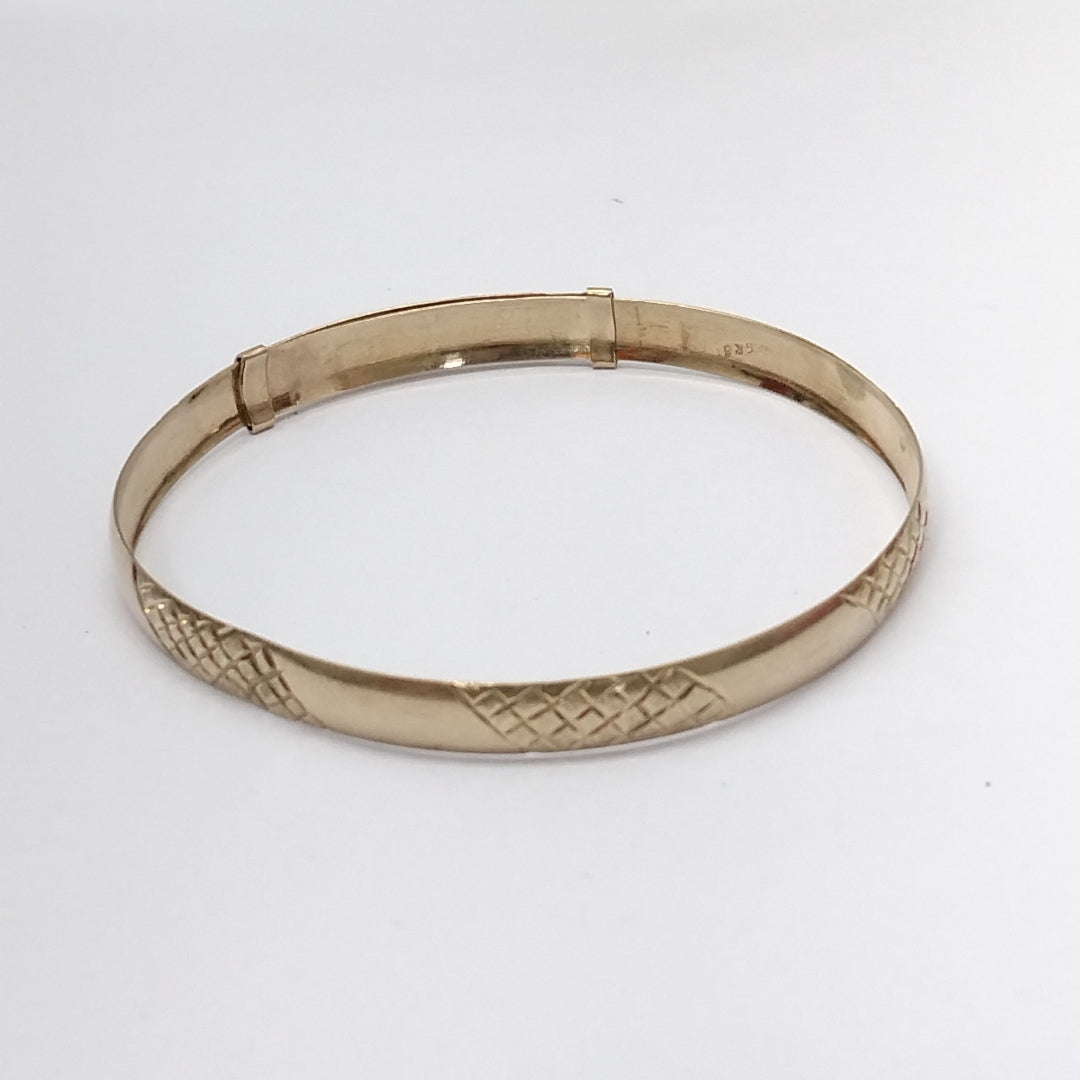 PULSERA RIGIDA ORO 8 K 5 GRMS (SEMINUEVO)