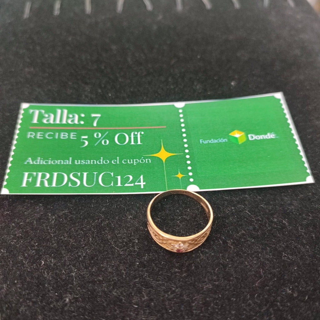 ANILLITO ORO 10 K 2.1 GRMS (SEMINUEVO)