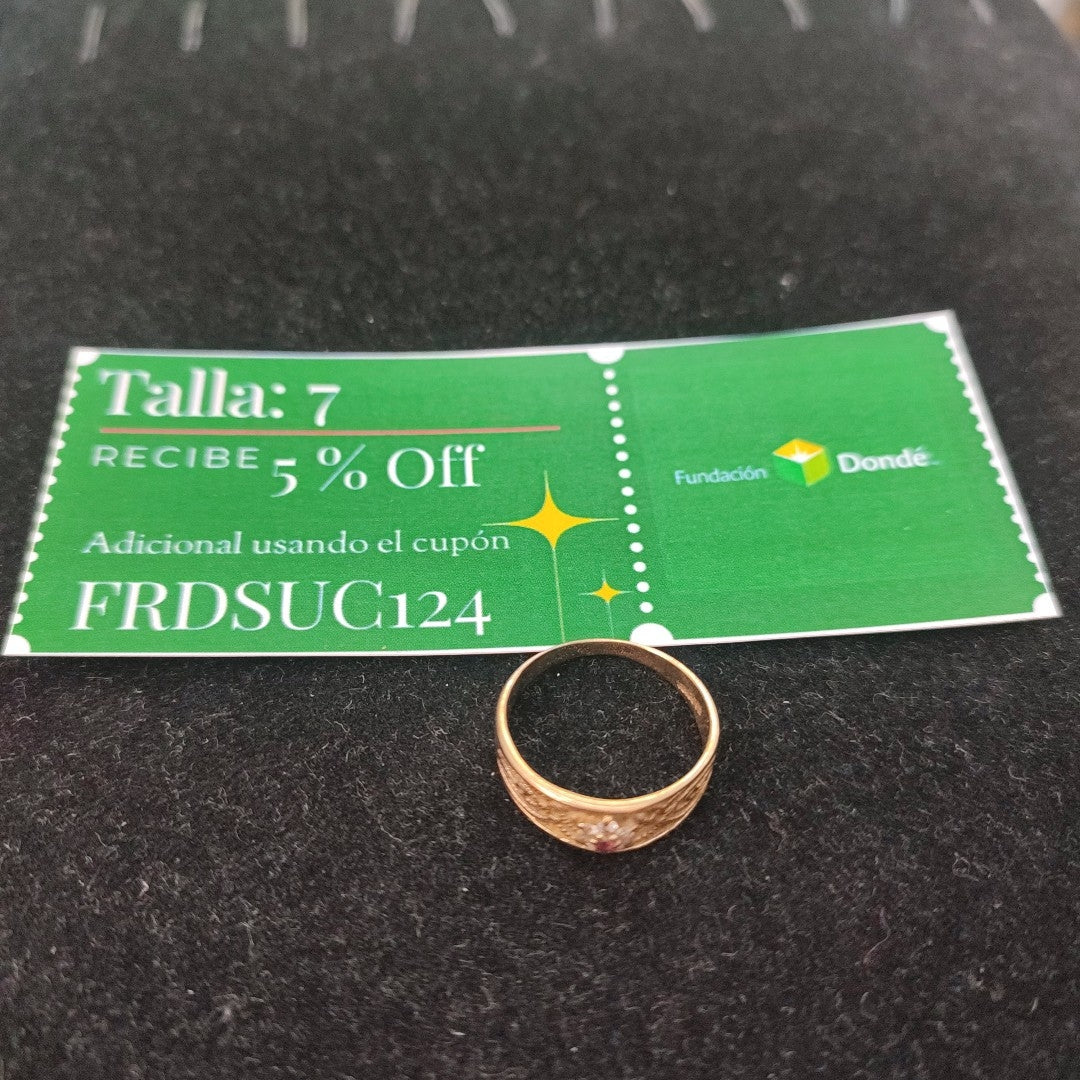 ANILLITO ORO 10 K 2.1 GRMS (SEMINUEVO)