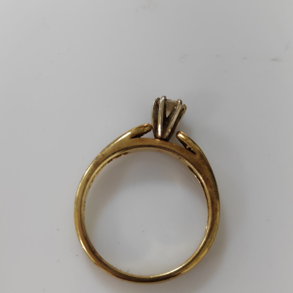 SOLITARIO ORO 14 K 2.9 GRMS (SEMINUEVO)
