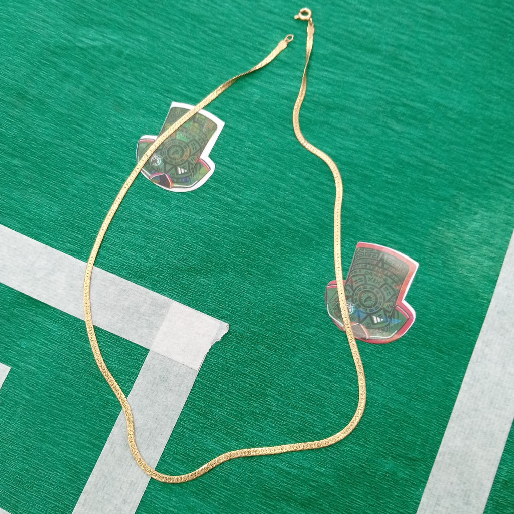 CADENA ORO 14 K 3,20 GRMS (SEMINUEVO)