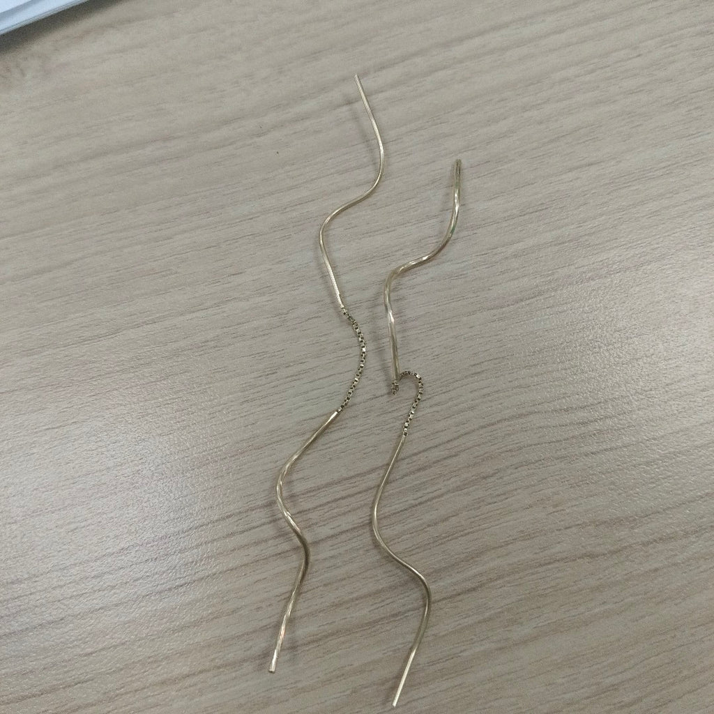 VIOLADORES PAR ORO 14 K 2,10 GRMS (SEMINUEVO)