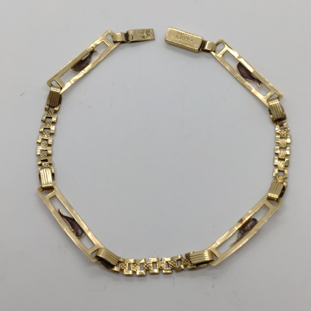 PULSERA ORO 10 K 4.8 GRMS (SEMINUEVO)