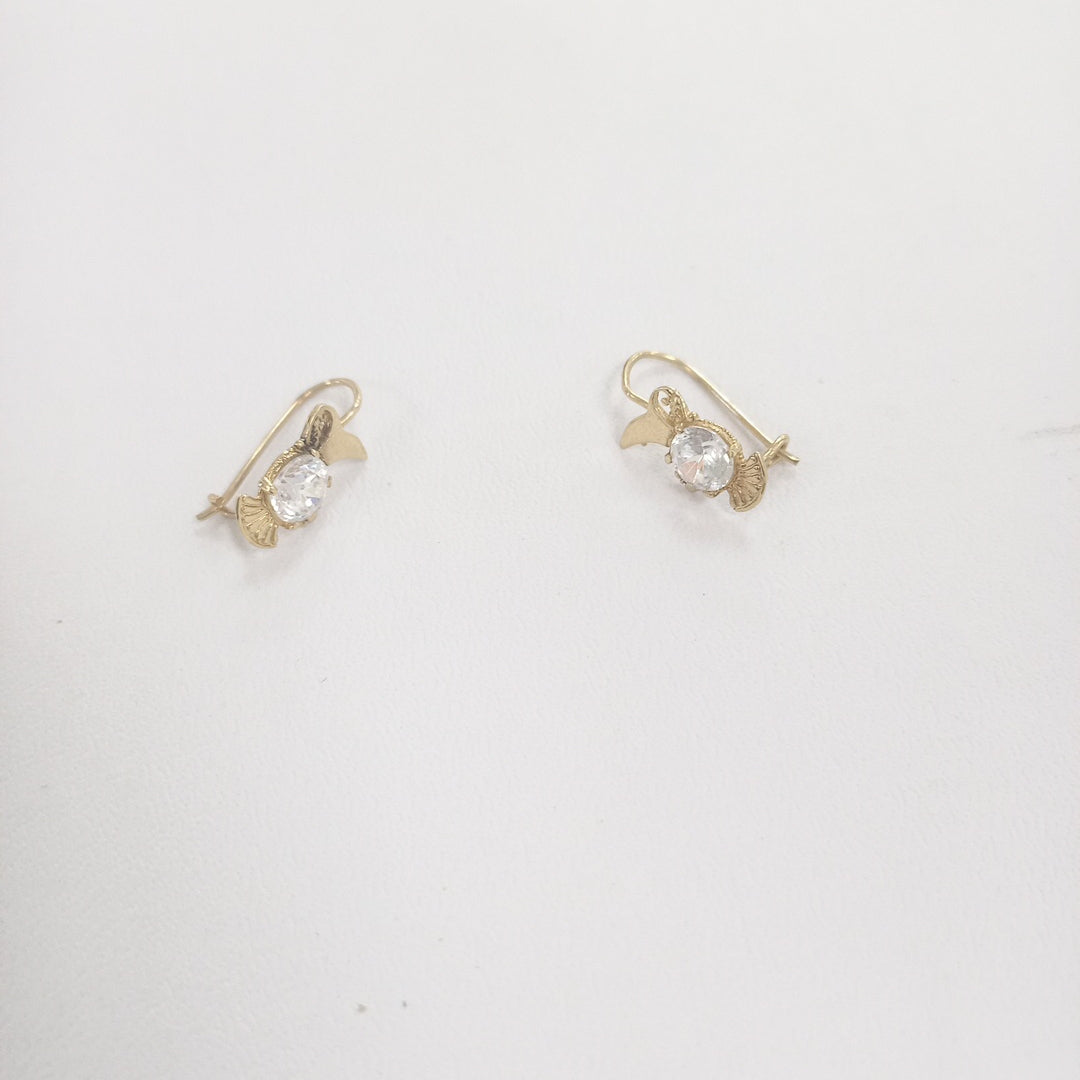 ARETES PAR ORO 8 K 2 GRMS (SEMINUEVO)