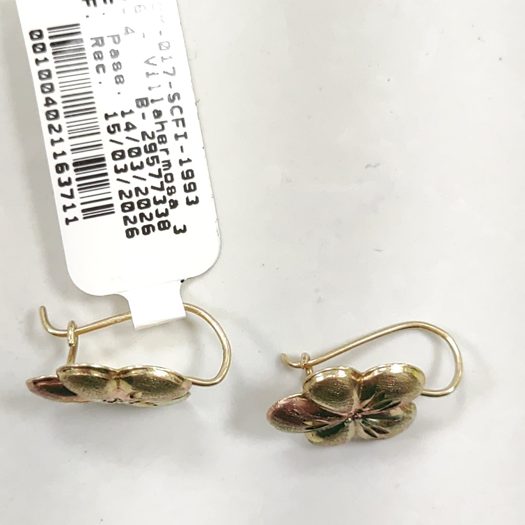 ARETES PAR ORO 10 K 1,70 GRMS (SEMINUEVO)