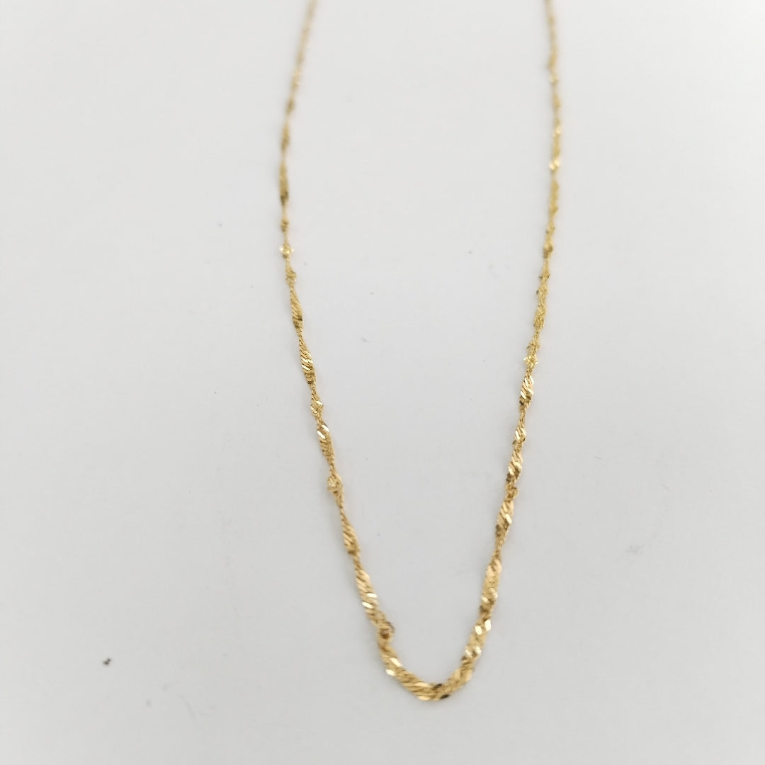 CADENA ORO 10 K 0.9 GRMS (SEMINUEVO)